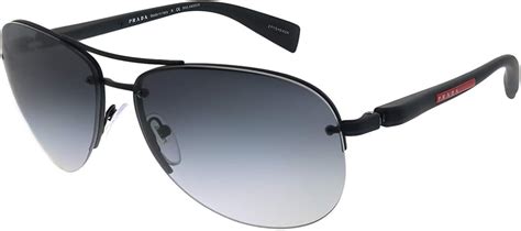 Prada Linea Rossa PS 56MS DG05W1 Black Metal 